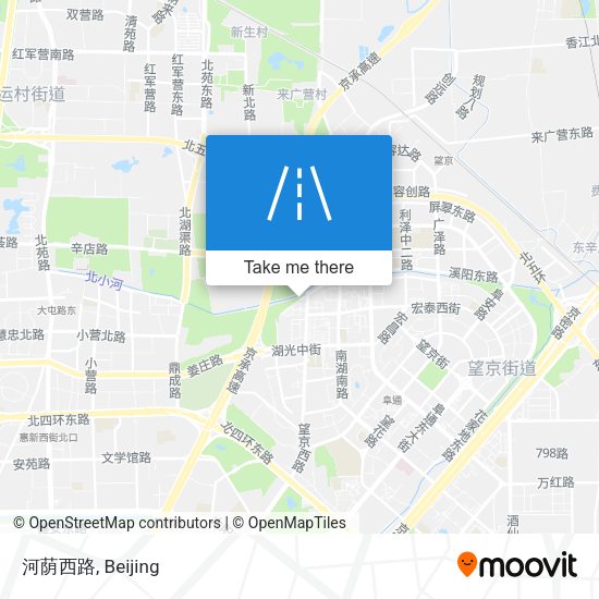 河荫西路 map