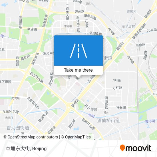 阜通东大街 map