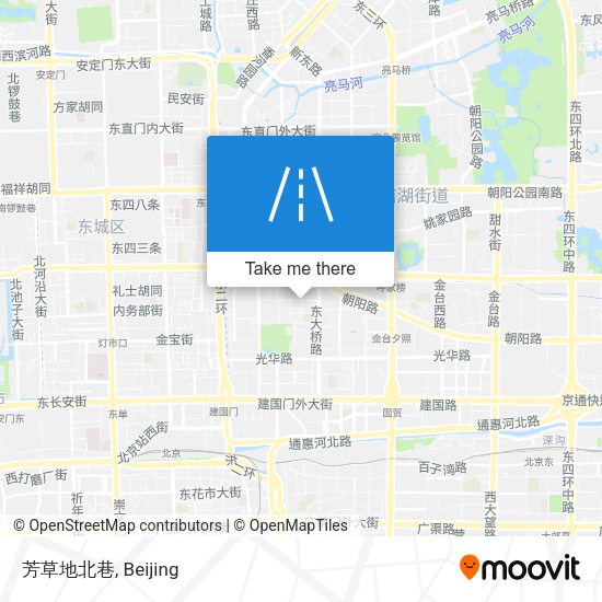 芳草地北巷 map