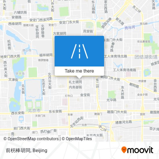 前柺棒胡同 map