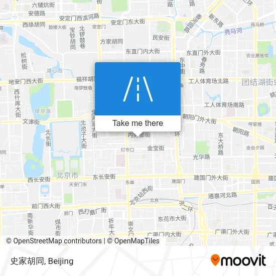 史家胡同 map