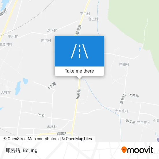 顺密路 map