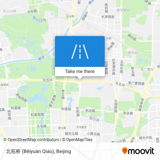 北苑桥 (Běiyuàn Qiáo) map