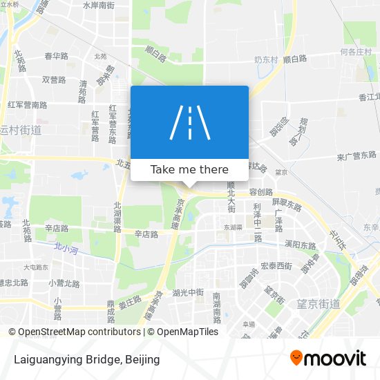 Laiguangying Bridge map