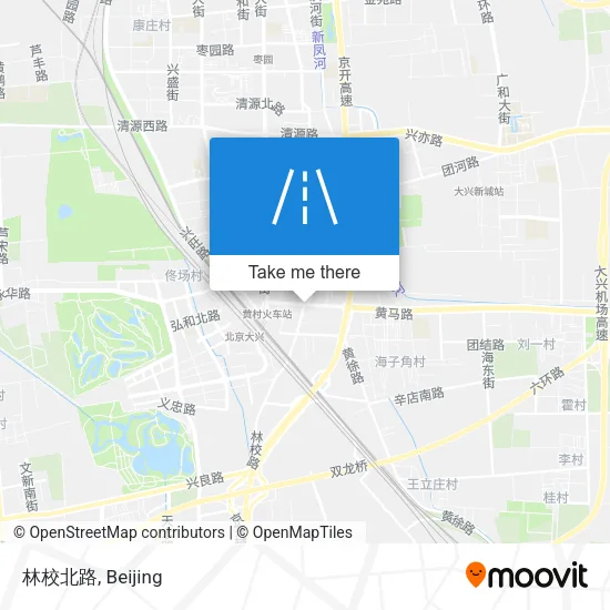 林校北路 map