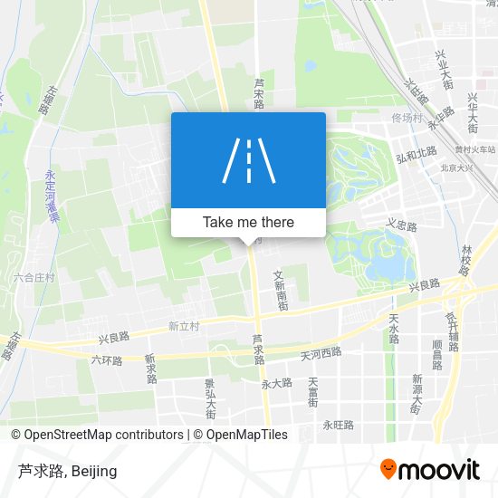 芦求路 map