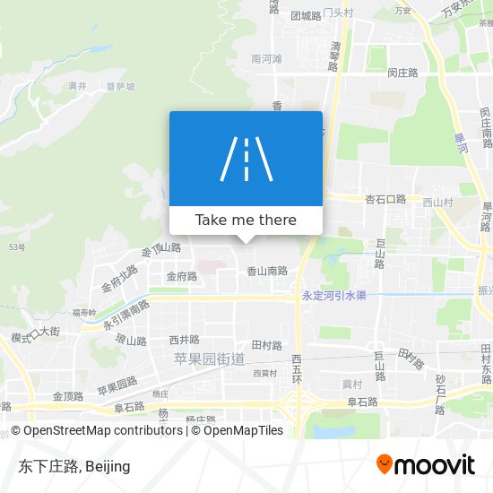 东下庄路 map