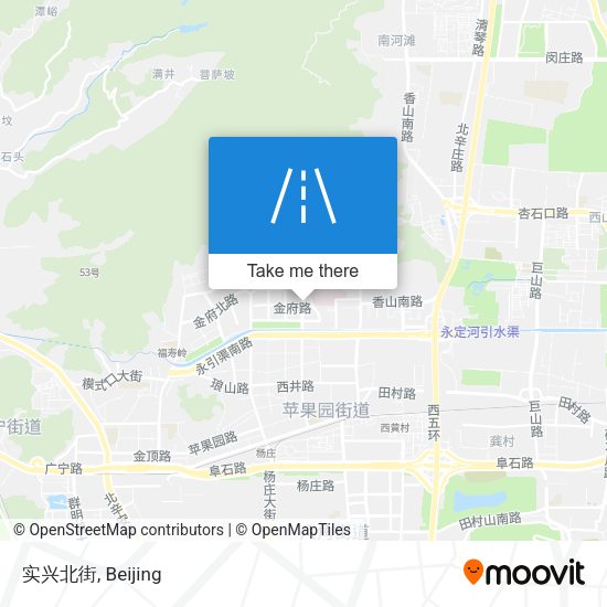 实兴北街 map