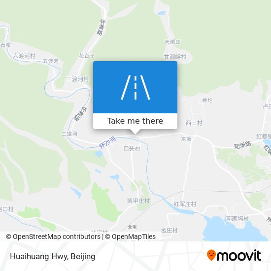 Huaihuang Hwy map