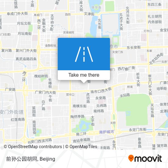 前孙公园胡同 map