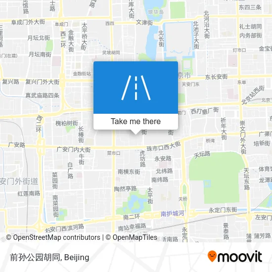 前孙公园胡同 map
