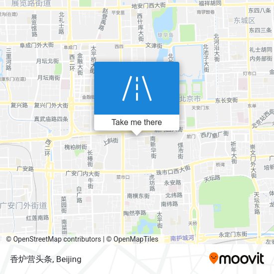 香炉营头条 map