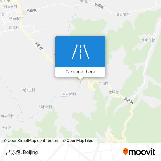 昌赤路 map
