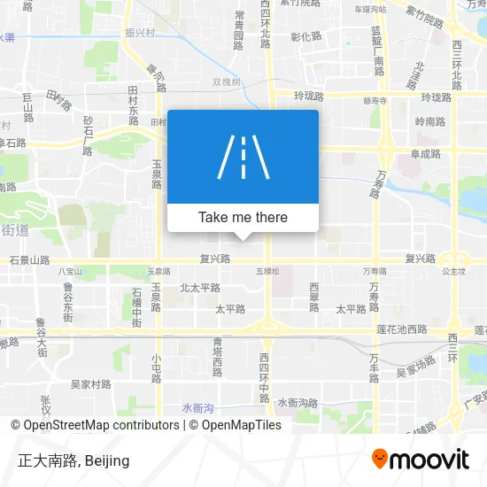 正大南路 map