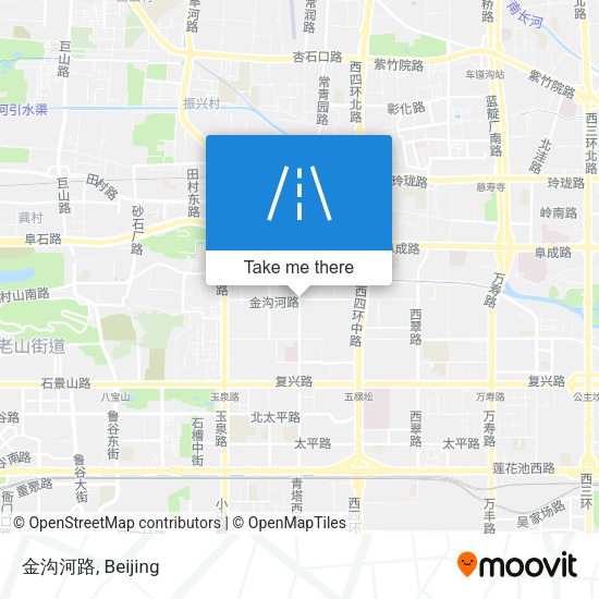 金沟河路 map