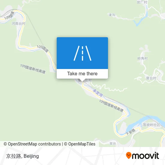 京拉路 map