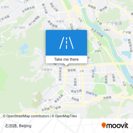石担路 map