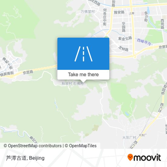 芦潭古道 map