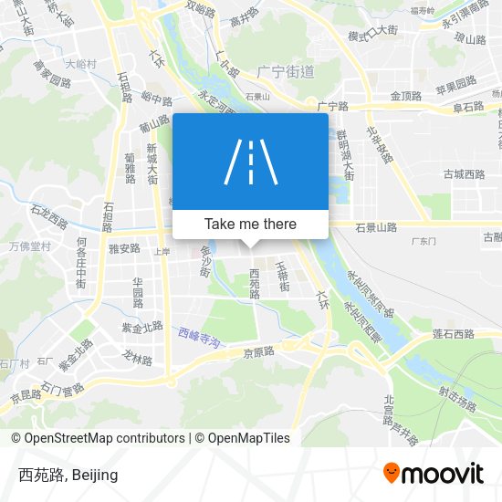 西苑路 map