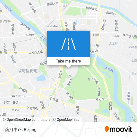 滨河中路 map
