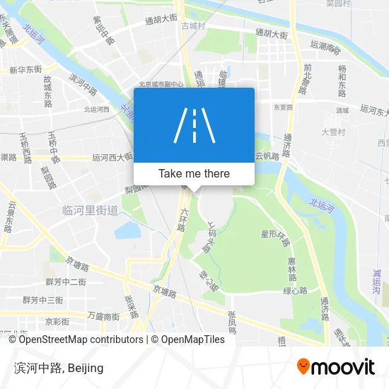 滨河中路 map