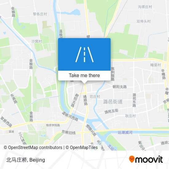 北马庄桥 map