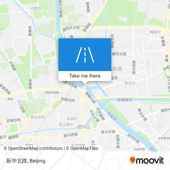 新华北路 map