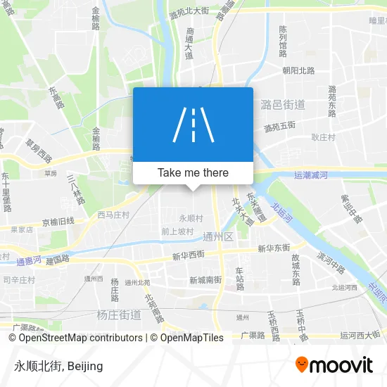 永顺北街 map
