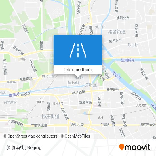 永顺南街 map