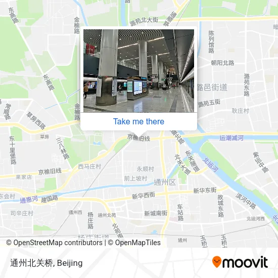 通州北关桥 map