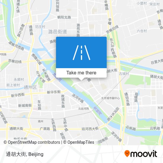通胡大街 map