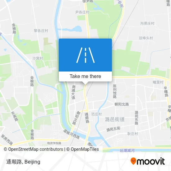 通顺路 map