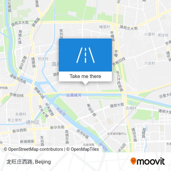 龙旺庄西路 map
