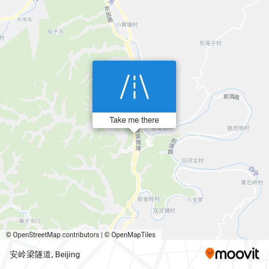安岭梁隧道 map