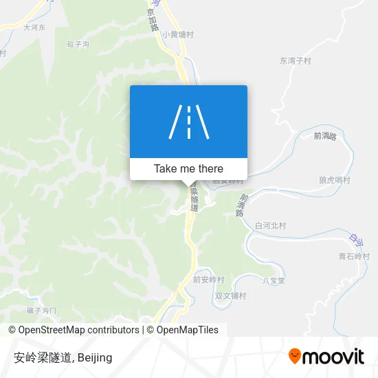 安岭梁隧道 map