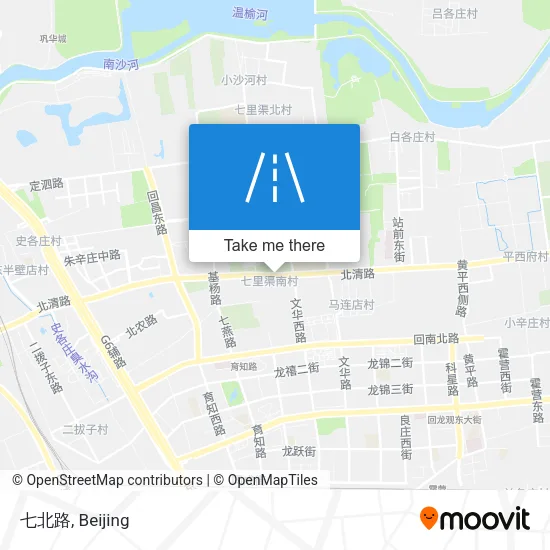 七北路 map