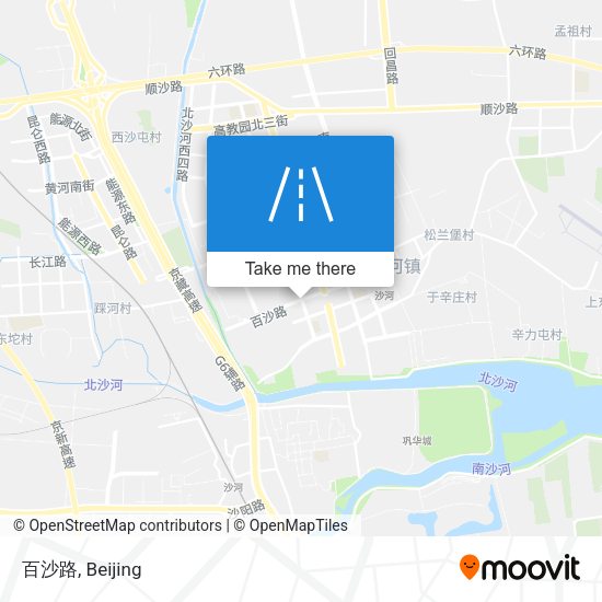 百沙路 map