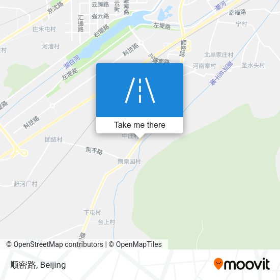 顺密路 map