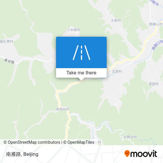 南雁路 map