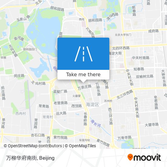 万柳华府南街 map