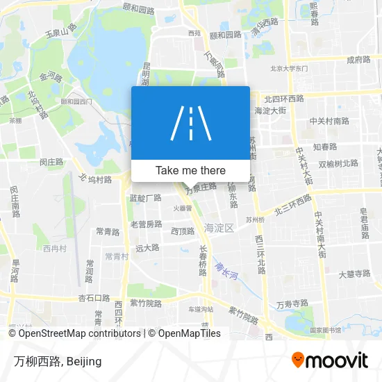 万柳西路 map
