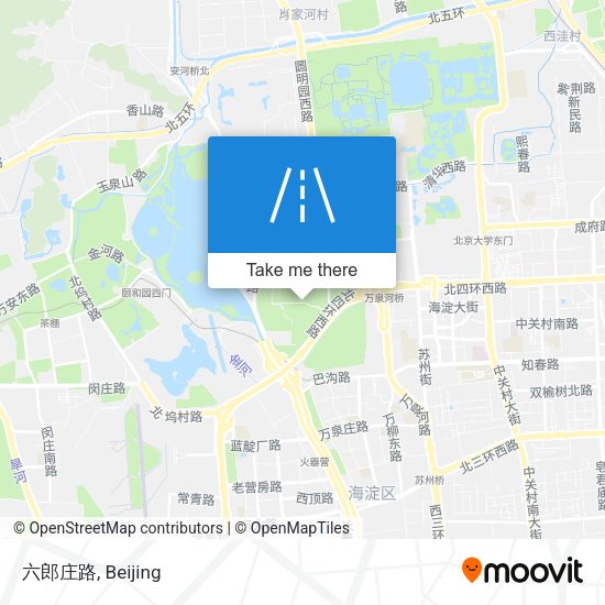 六郎庄路 map
