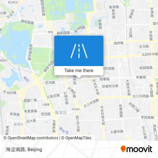 海淀南路 map