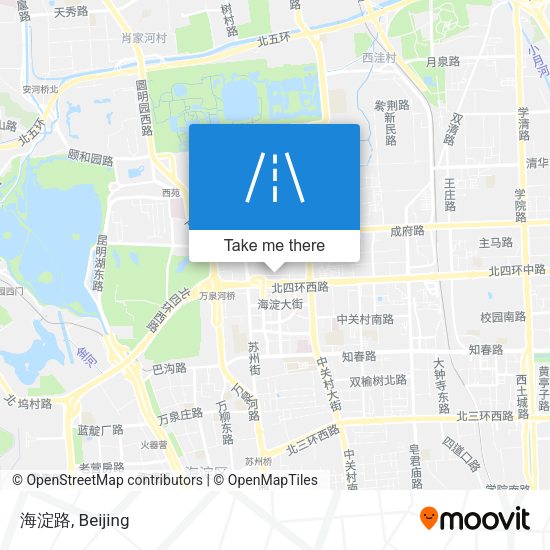 海淀路 map