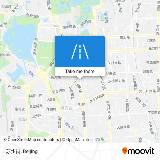 苏州街 map