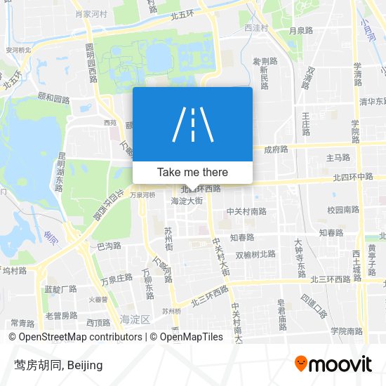 莺房胡同 map