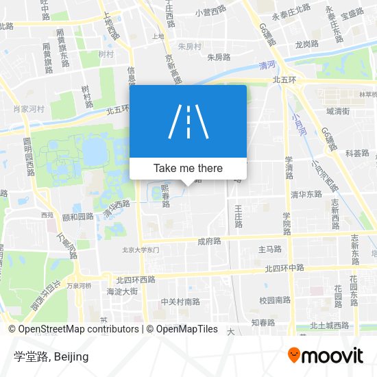 学堂路 map