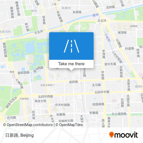 日新路 map