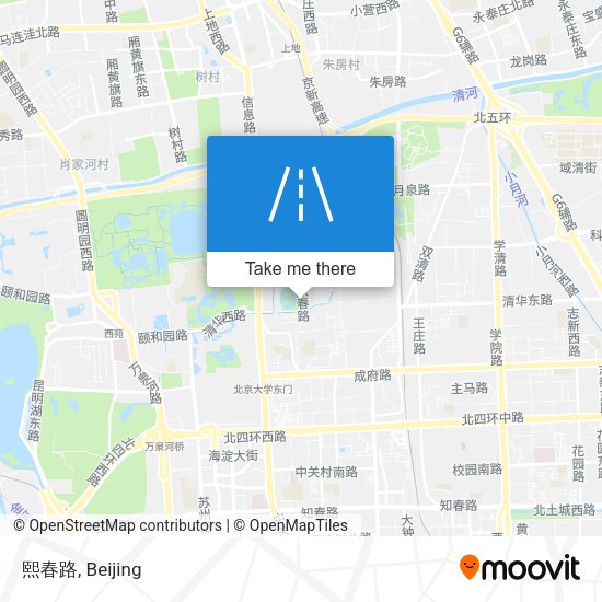 熙春路 map