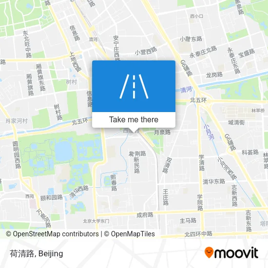 荷清路 map